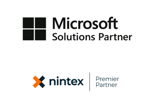Partenariat Microsoft Solutions Partner et Nintex Premier Partner